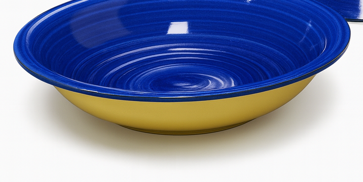 Set de plato y bowl de ceramica variedad