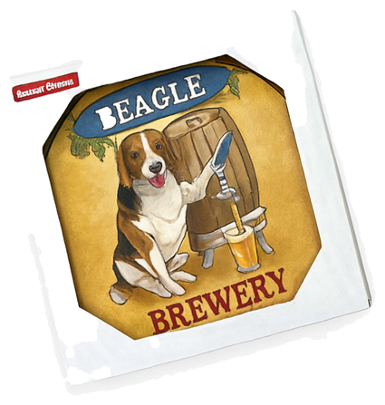 Set de posavasos de porcelana | 4 piezas – 10 cm