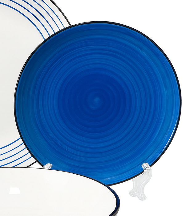 Set de plato y bowl de ceramica variedad