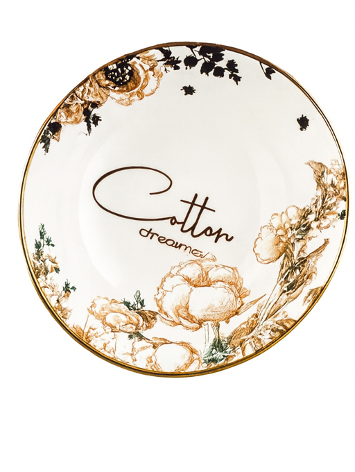 7" Tazón cónico con estampado