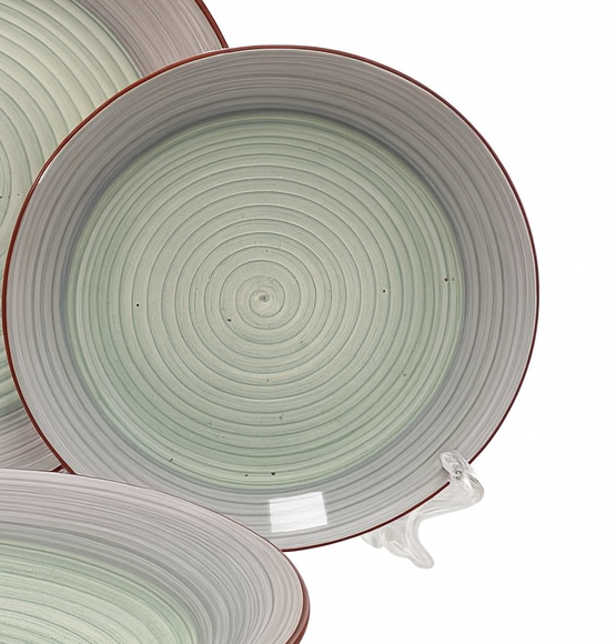 Set de plato y bowl de ceramica variedad