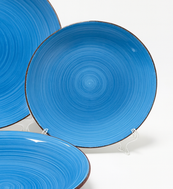 Set de plato y bowl de ceramica variedad