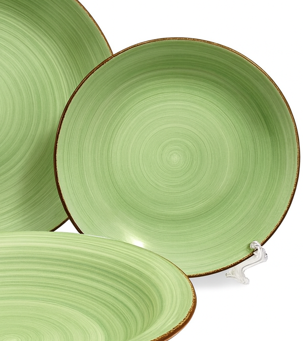 Set de plato y bowl de ceramica variedad