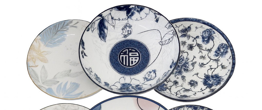 9.25" Plato con estampado