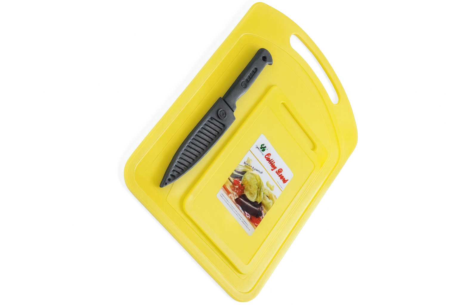 Tabla de plastico para picar