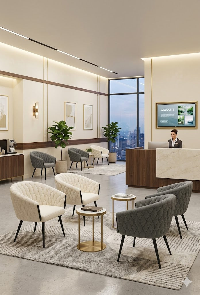 Silla Elegancia Neutral y Confort Moderno