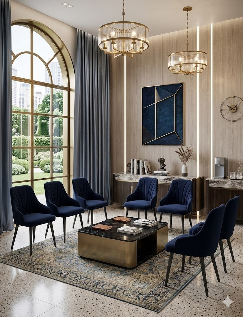 SILLA  – Cuero Sintético + Metal | Moderna, Elegante y Súper Resistente