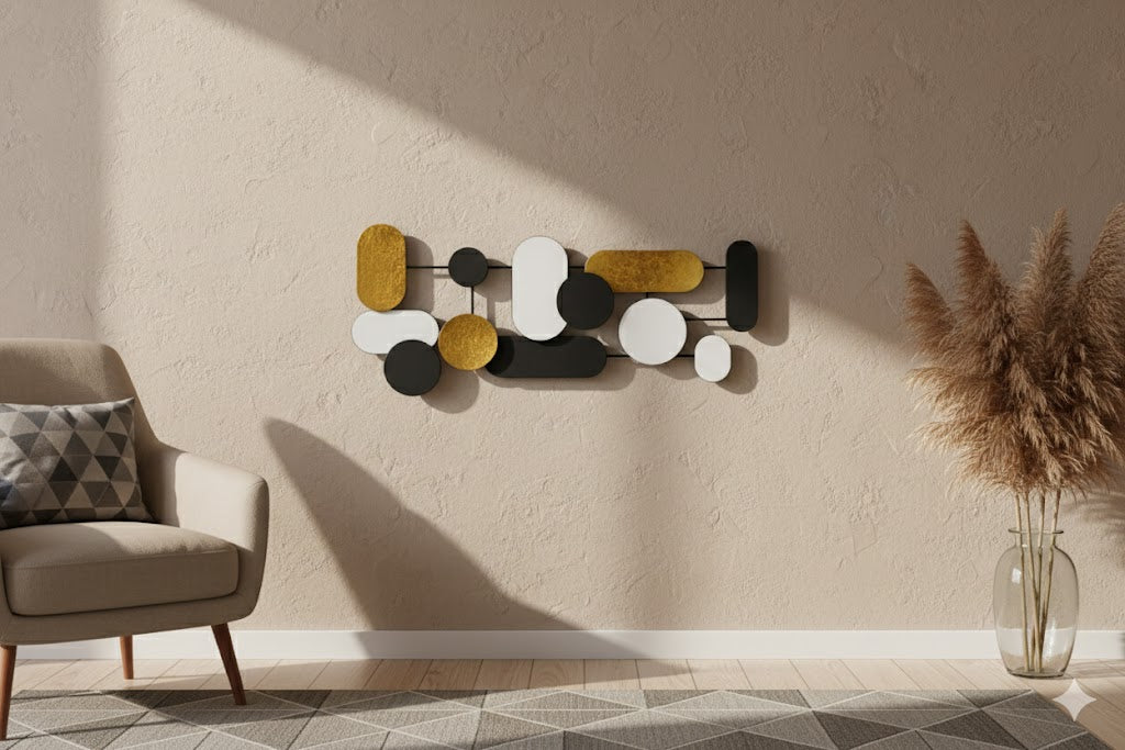 Adorno metálico decorativo