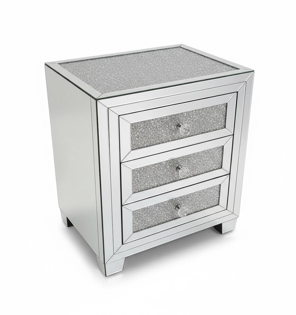 Mesa espejo con gaveta