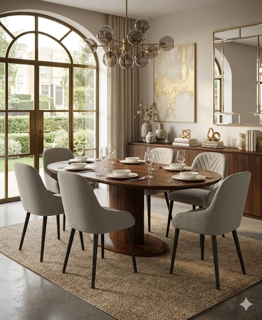 Silla – Moderna, Estructura Reforzada | Elegancia Atemporal, Confort Superior y Larga Vida Útil