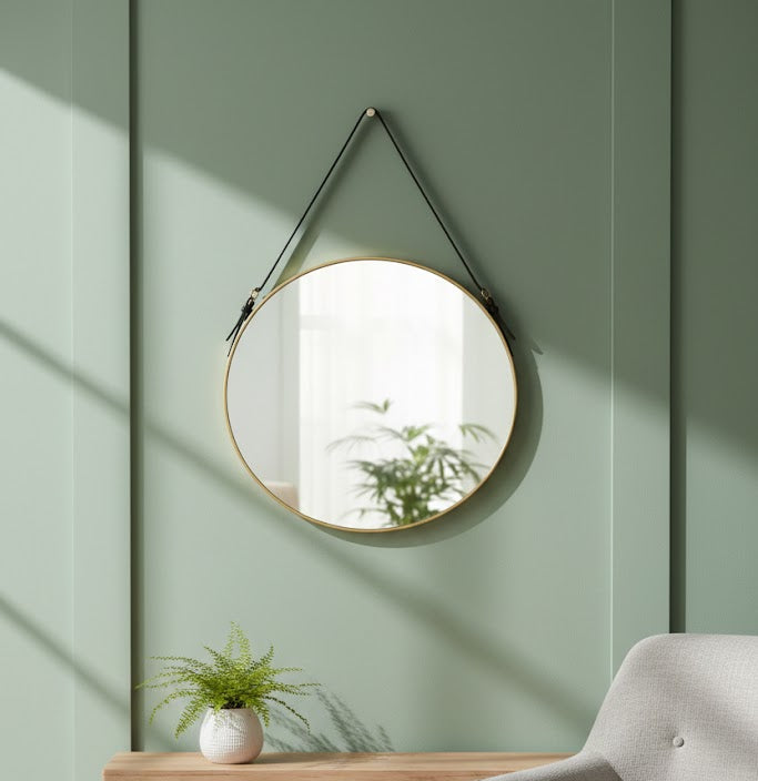 Espejo redondo decorativo